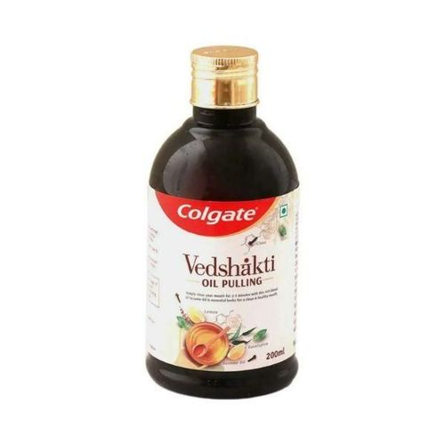 Colgate-Palmolive, Colgate Vedshakti Sesame Oil, Lemon & Eucalyptus Oil Pulling 200 ml