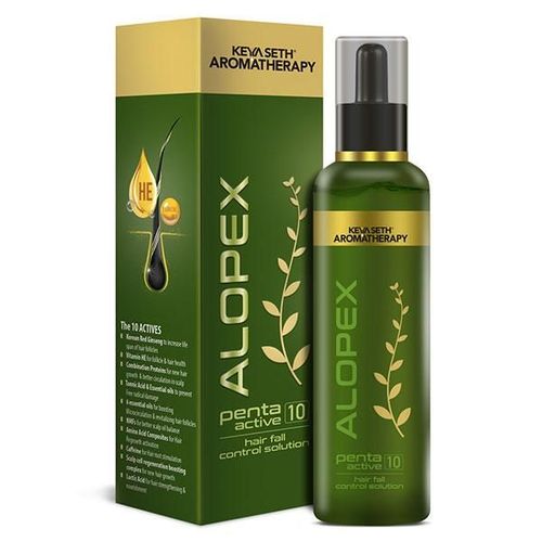 Keya Seth Aromatherapy Alopex Penta Active 10 Hair Fall Control Solution 120 ml