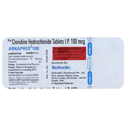 ARKAPRES 100mcg Tablet 10's
