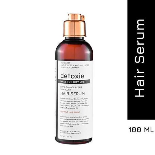 Detoxie Dry and Damage Repair, Sun Block Hair Serum 100 ml