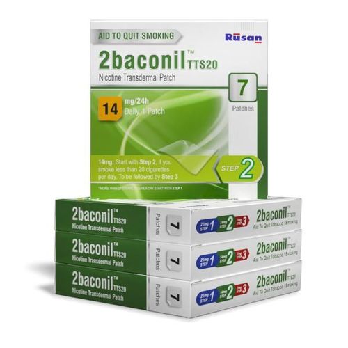2baconil TTS20 14mg Nicotine Transdermal Patches (Pack of 4 x 7's) (N)