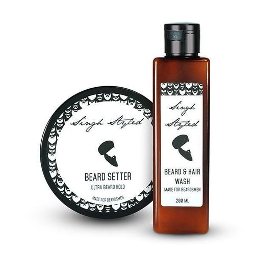 Singh Styled Beard Setter & Beard Wash 200 gm + 200 ml