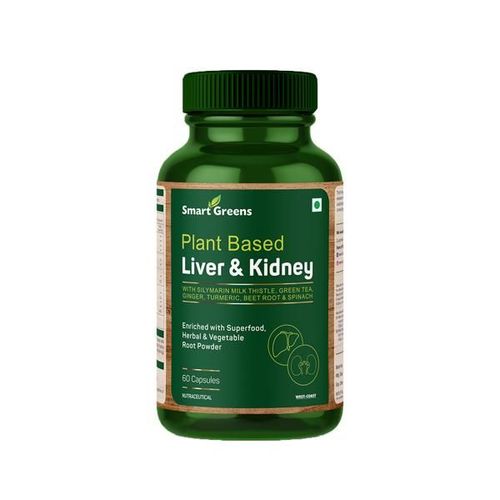 Smart Greens Plant Based Liver & Kidney Capsule 60's