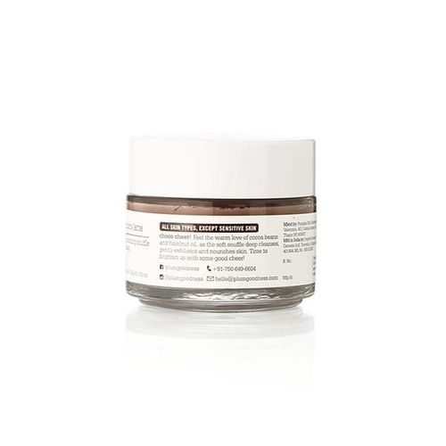 Choco Latte Nourishing Souffle Mask Enriched With Cocoa Bean Powder Brightens Skin 100 Gm