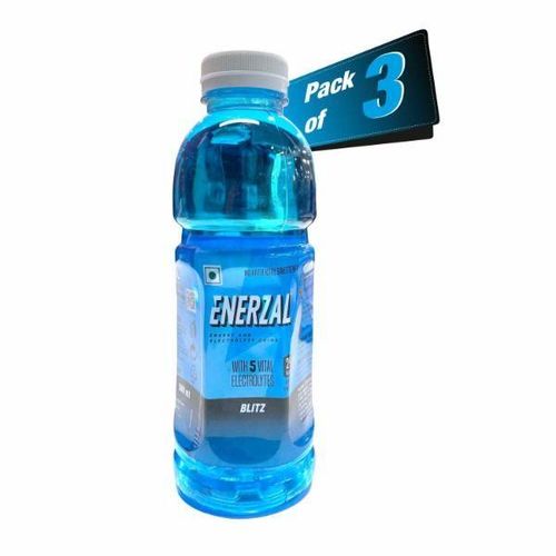 Enerzal Blitz Energy and Electrolyte Isotonic Drink Pack of 3 x 500 ml