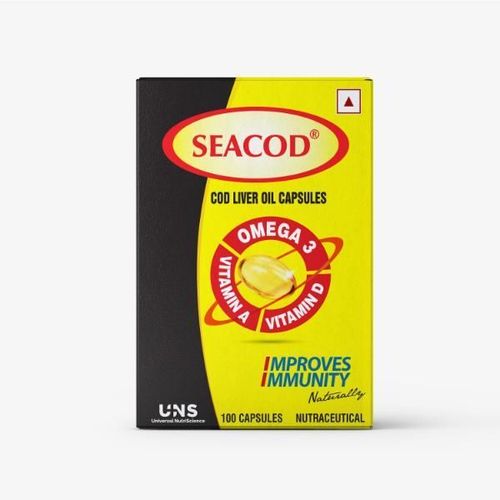 Seacod Cod Liver Oil Capsules 100's