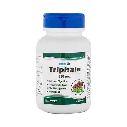 Healthvit Triphala Powder 250 mg- Capsules 60's (N)