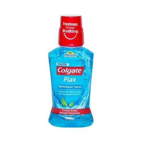 Colgate-Palmolive, Colgate Plax Antibacterial Mouthwash, 24/7 Fresh Breath (Pepper Mint) 250 ml