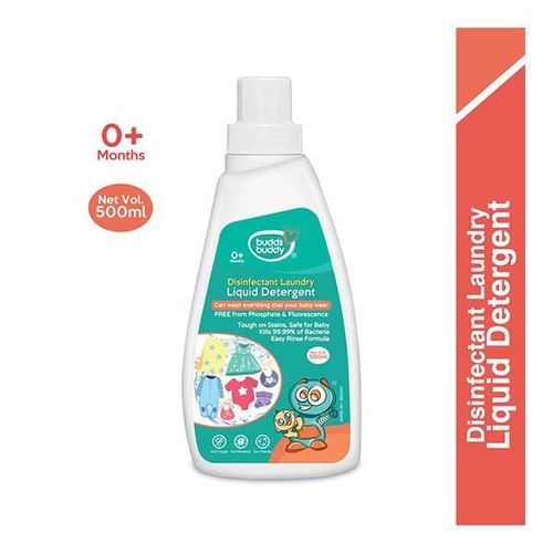 Buddsbuddy Disinfectant Laundry Liquid Detergent 500 ml