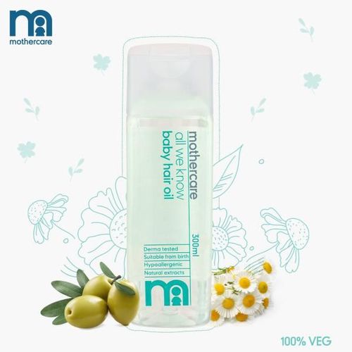 Mothercare All We Know Baby Hair Oil 300 ml