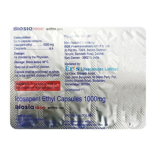 BIOSIA 1000 Capsule 10's
