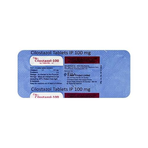 CILOSTAZOL (ELDER'S) 100 Tablet 10's