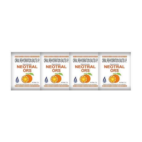 Neotral ORS - Orange Flavor (Pack of 4 x 21 gm)