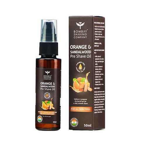 Bombay Shaving Company Orange and Sandalwood Pre Shave Oil 50 ml