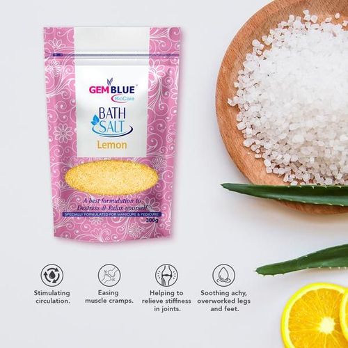 Gemblue Biocare Epson Bath Salt - Lemon 300 gm