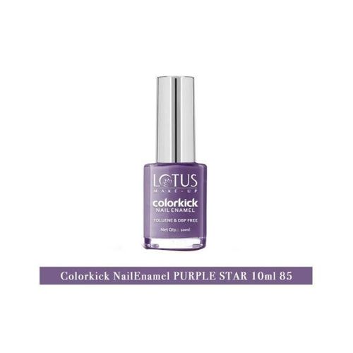 Lotus Makeup Colorkick Nail Enamel Purple Star 85 10 ml