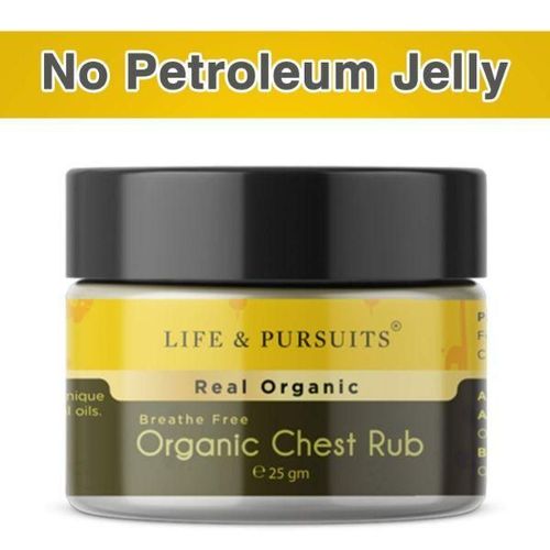 Life & Pursuits Real Organic Chest Rub Balm 25 gm