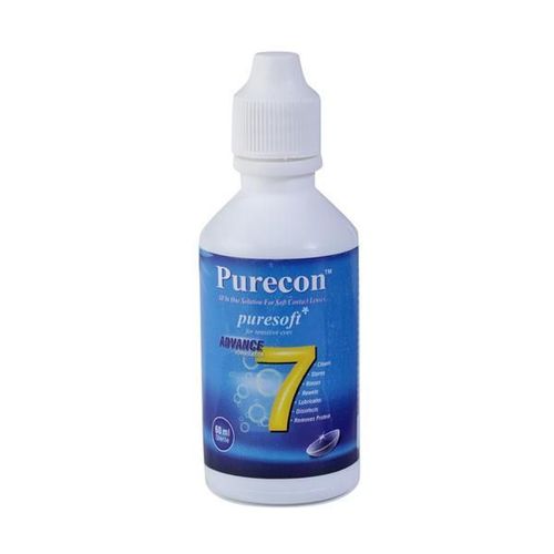 Purecon Puresoft Soft Contact Lens Solution for Sensitive Eyes 60 ml