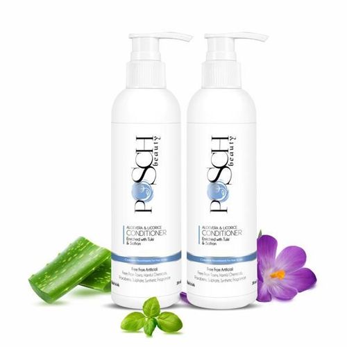 Posch Conditioner - Aloevera & Licorice (Pack of 2 x 200 ml)