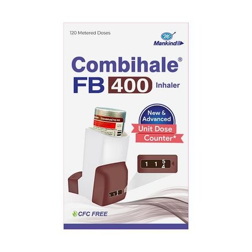 Combihale FB CFC free 400 Inhaler 120MD 1's