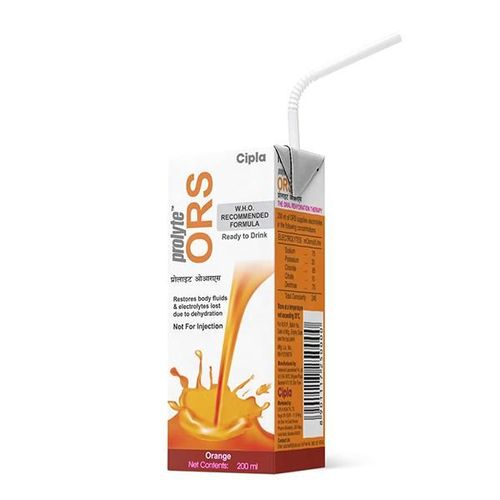Prolyte ORS Liquid - Orange Flavour 200 ml