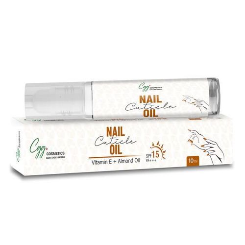 CGG Cosmetics Nail Cuticle Oil (SPF 15 PA+++) - Vitamin E + Almond Oil 10 ml