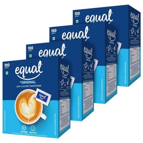 Equal Original Sweetener Sachet (Pack of 4 x 100's) 1's