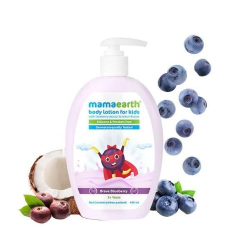Mamaearth Brave Blueberry Body Lotion for Kids with Blueberry & Kokum Butter 400 ml