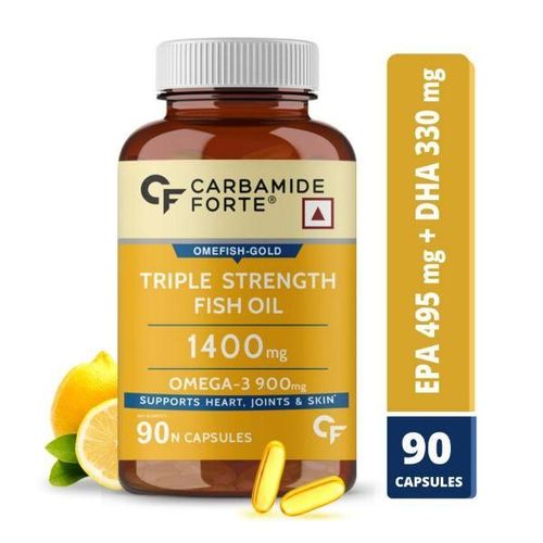 CF Omefish-Gold Triple Strength Fish Oil 1400 mg Omega-3 900 mg Softgel Capsule 90's