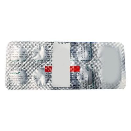 Axepta 25mg Tablet 10'S