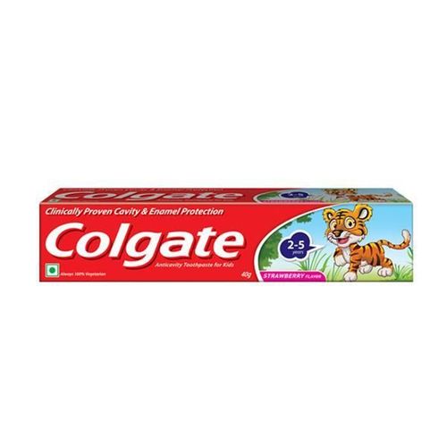 Colgate Kids (2-5 Years) Toothpaste - Strawberry Flavor 40 gm