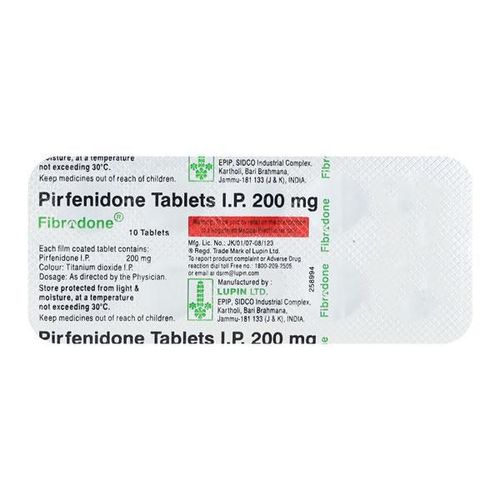 Fibrodone 200mg Tablet 10'S