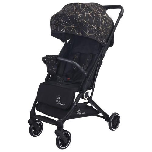 R for Rabbit Pocket Air Stroller - Black 1's