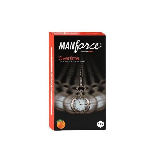 Manforce Overtime Condoms - Orange 10's