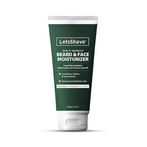 LetsShave Beard & Face Moisturizer 100 gm