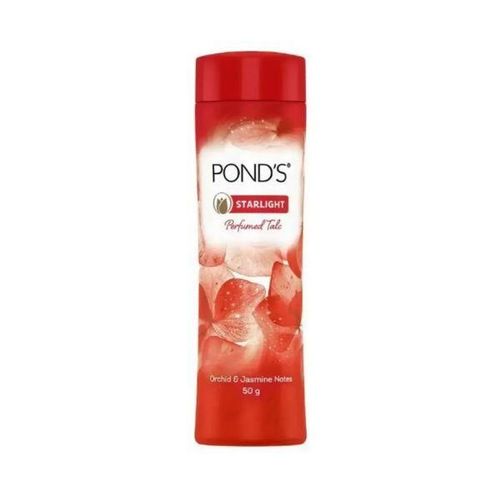 Pond's Starlight Perfumed Talc Powder, Orchid & Jasmin Notes 50 gm