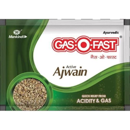 Gas O Fast Active Ajwain (Pack Of 6 x 5 g)