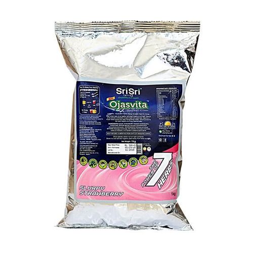 Sri Sri Tattva Ojasvita Powder - Strawberry Flavour 1 kg (Refill Pack)