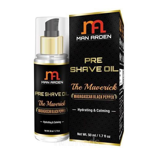 Man Arden Pre Shave Oil - The Maverick - Hydrating & Calming 50 ml