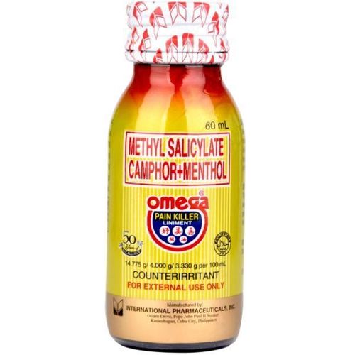 Omeha Pain Killer Liniment (Methyl Salicylate Camphor + Menthol) 60 ml (N)