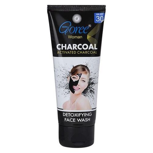 Goree Charcoal Activated Detoxifying Face Wash - Woman 100 ml