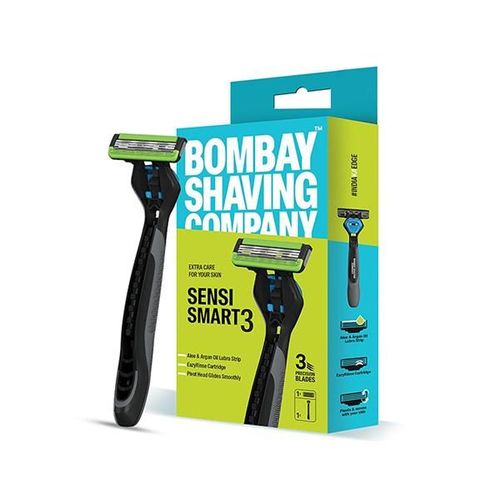 Bombay Shaving Company Sensi Smart 3 Razor, Shaving Razor for Men 20 g