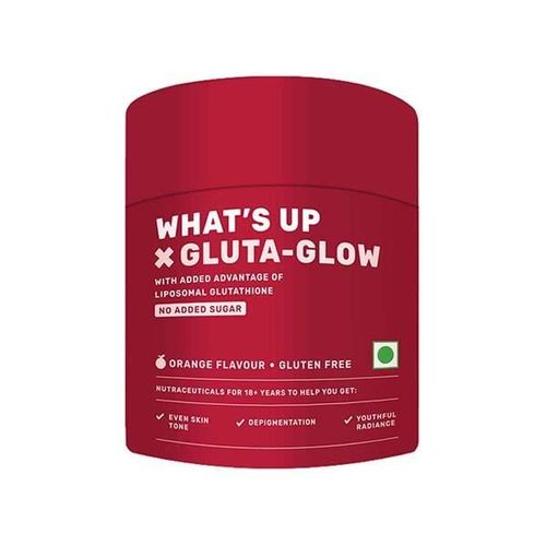 Whats Up Wellness Glutathione - Glow Gummies, Radiant and Youthful Skin, No Added Sugar - 15 Day, 15 Gummies 1's