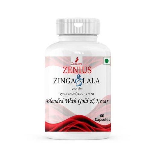 Zenius Zinga Lala Capsule with Gold & Kesar (Recommended Age 35 - 50) 30's