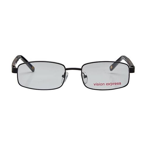 Vision Express 28621 Black Rectangle Eyeglasses (Including UV Blue Lens) 1's