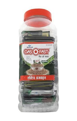 Gas O Fast Active Ajwain Powder 5 gm x 120's (N)