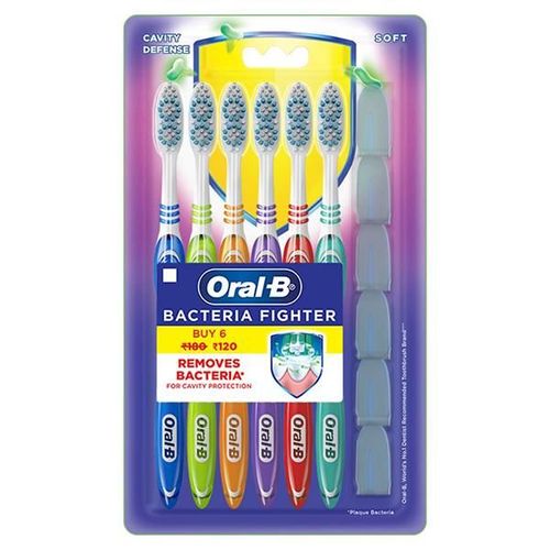 Oral-B Criss Cross Toothbrush with Neem Extracts (Medium) 4's